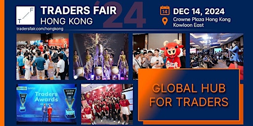 Imagem principal de Traders Fair 2024 - Hong Kong, 14 DEC (Financial Education Event)