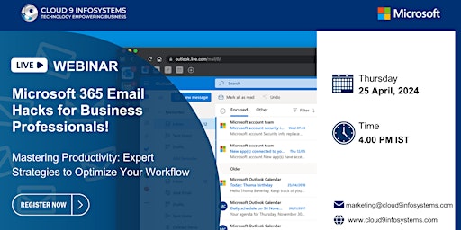 Hauptbild für Microsoft 365 Email Hacks for Business Professionals