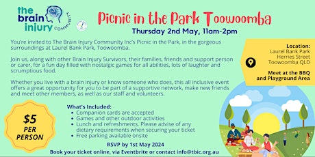 TBIC Picnic in the Park - Toowoomba