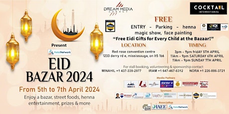 Halal Network Eid Bazaar - Apr 6th, 2024  primärbild