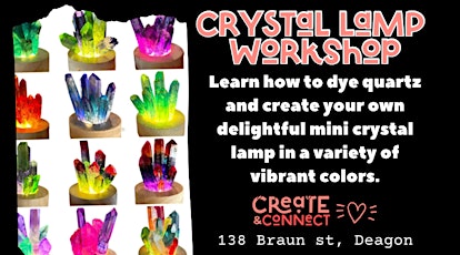 Crystal Mini Lamp Workshop
