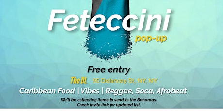 This Thursday | Feteccini  After Work Pop-up | Free w/ RSVP primary image