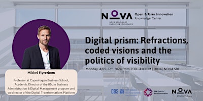 Imagem principal do evento Digital prism: Refractions, coded visions and the politics of visibility