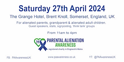 Imagem principal do evento Parental Alienation Awareness Day 2024