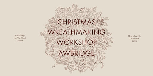 Christmas Wreathmaking Workshop - Awbridge primary image