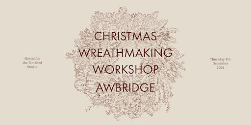 Christmas Wreathmaking Workshop - Awbridge  primärbild