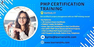 PMP Exam Prep Training Course in Hartford, CT primary image
