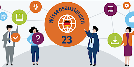 Imagem principal do evento Wissensaustausch 23: “Best Practice dengan Bahan Ajar Deutsch Echt Einfach”