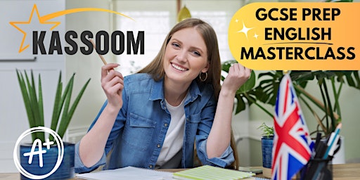 FREE English GCSE Preparation Masterclass - April 19th primary image