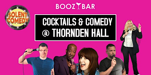 Imagem principal do evento Cocktails & Comedy at Thornden Hall