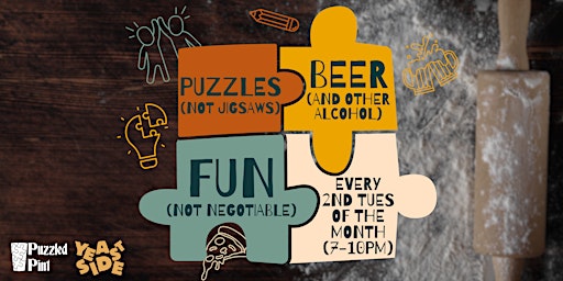 Imagem principal de Puzzled Pint Singapore (June 2024) - A FREE Monthly Puzzle Event!