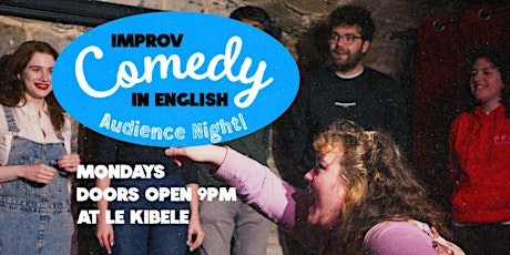 Improv Comedy In English - Audience Night!