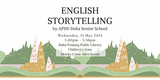 English Storytelling by APSN Delta Senior School primary image