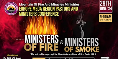 MFM EUROPE MEGA REGION PASTORS AND MINISTERS CONFERENCE primary image