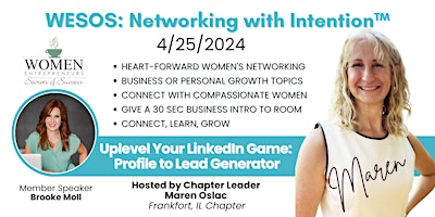 Primaire afbeelding van WESOS Frankfort: Uplevel Your LinkedIn Game: Profile to Lead Generator