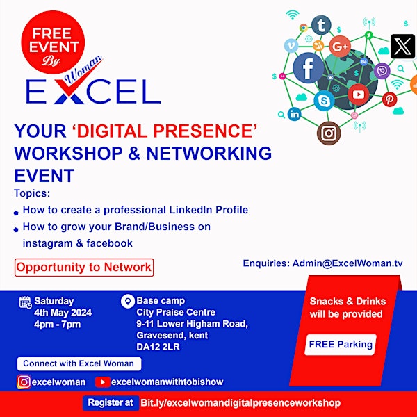 Your 'Digital Presence' Workshop and Networking Event