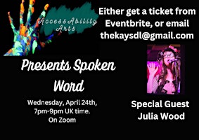 AccessAbility Arts presents Spoken Word primary image