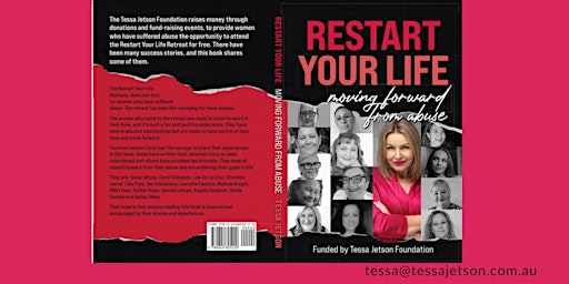 Imagem principal do evento Restart Your Life Moving Forward from abuse BOOK LAUNCH