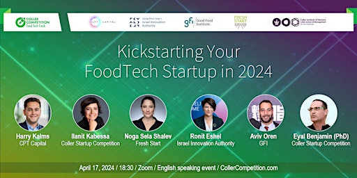 Primaire afbeelding van Kickstarting Your FoodTech Startup in 2024