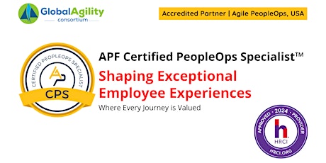 APF Certified PeopleOps Specialist™ (APF CPS™) | May 6-7, 2024