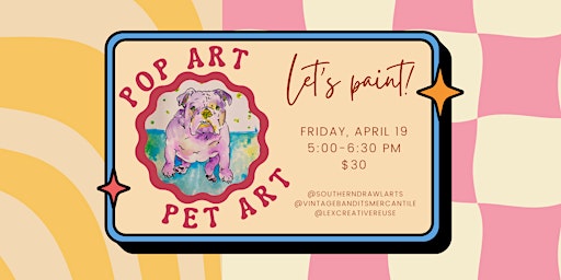 Imagem principal do evento Eco-Friendly Pet Pop Art