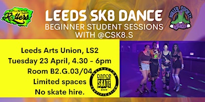 Imagem principal do evento Leeds Sk8 Dance Student session