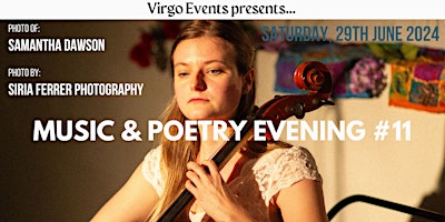 Music & Poetry Evening #11 + OPEN MIC primary image