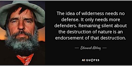 "Reading the Trail" with Edward Abbey