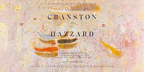 Andrew Cranston and Oli Hazzard joint book launch