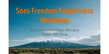 Sozo Forgiveness Workshop 