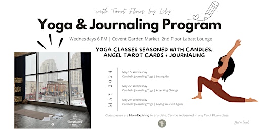 Imagem principal do evento Yoga and Journaling Program | Letting Go