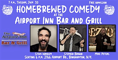 Imagem principal de Homebrewed Comedy at the Airport Bar and Grill