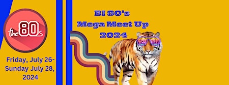Imagem principal do evento BI 80s Mega Kickback 2024