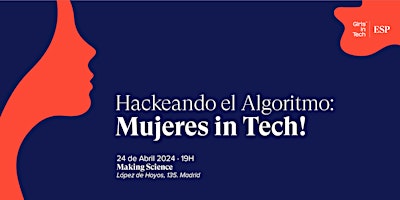 Primaire afbeelding van Hackeando el algoritmo: Mujeres in Tech