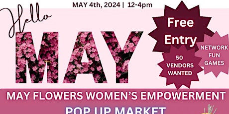 May Flowers Pop Up Market