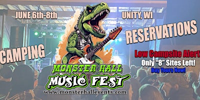Imagem principal do evento MONSTER HALL MUSIC FEST 2024 CAMPSITE