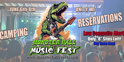 MONSTER HALL MUSIC FEST 2024 CAMPSITE primary image