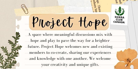 Imagem principal do evento Project Hope