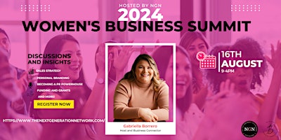Primaire afbeelding van NGN Women's Business Summit: Turning Dreams into Reality
