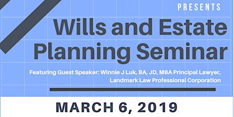 Wills and Estate Planning (Legal Education Seminar) primary image