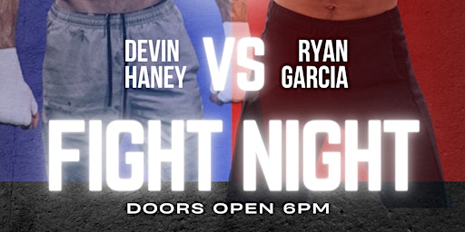 Hauptbild für Devin Haney versus Ryan Garcia Fight