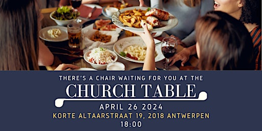 Imagem principal do evento Church Table!