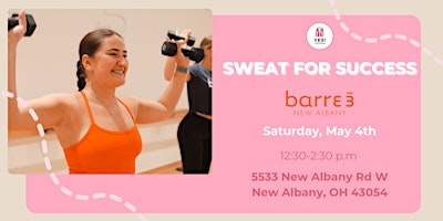 Imagem principal do evento YES! Sweat for Success Barre Class