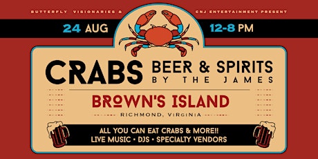 5th Annual Crabs,  Beer & Spirits by the James