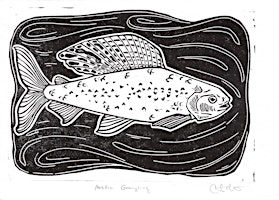 Immagine principale di Linocut Reduction Printmaking with Christine Martin 