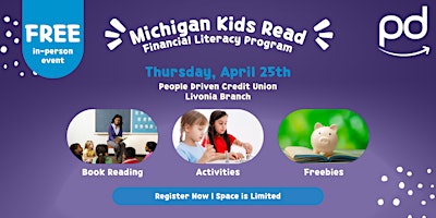 Michigan Kids Read Financial Literacy Program primary image