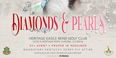 Image principale de Diamond and Pearls Derby Day Party