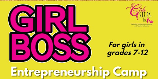 Imagem principal do evento Girl Boss Entrepreneurship Camp