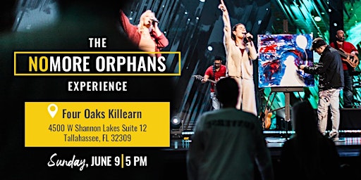 Image principale de The NOMORE Orphans Experience is coming to Tallahassee!