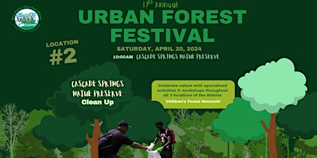 Imagem principal do evento Urban Forest Fest @ Cascade Springs